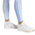 Collants de Fitness adidas Hyg Rib 1/1 L Femme Bleu