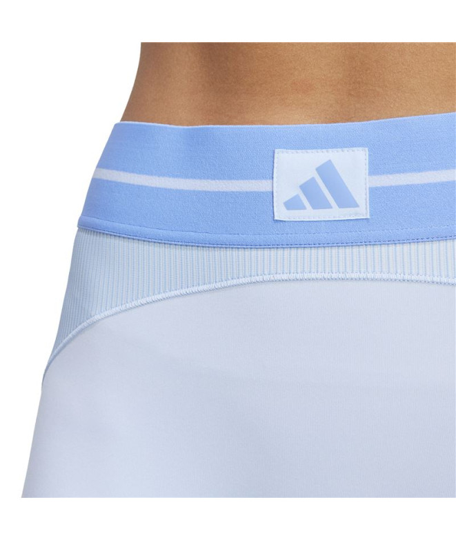 Malhas de Fitness adidas Hyg Rib 1/1 L Mulher Azul