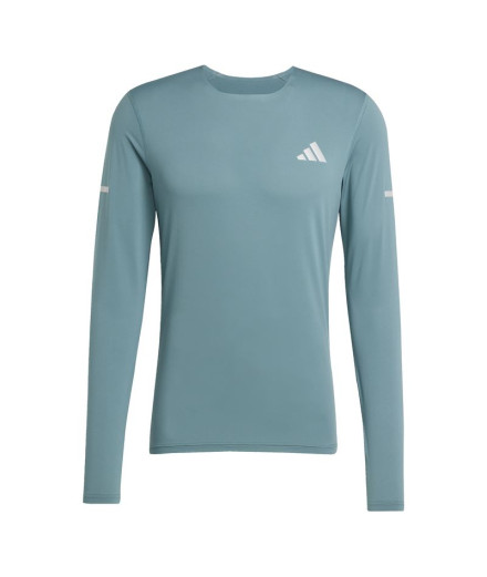 Camiseta de Running adidas Adi365 Co Ls Homem Azul
