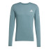 Camiseta de Running adidas Adi365 Co Ls Homem Azul