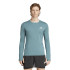 Camiseta de Running adidas Adi365 Co Ls Homem Azul