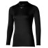 Sweat de Running Mizuno Mid Weight Crew Femme Noir