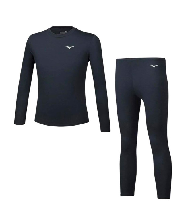 Conjunto de Running Mizuno Jr Mid Top&Bottom Negro