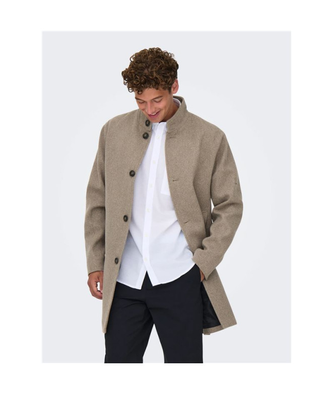 Chaqueta Only & Sons Onscharles Wool Coat Otw...