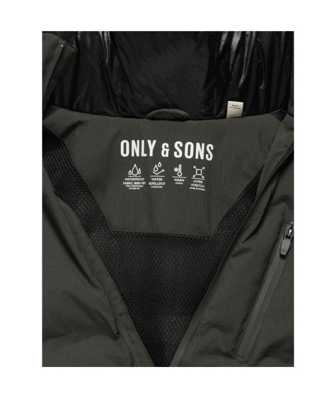 Chaqueta Only & Sons Onsmathis Puffer Otw...