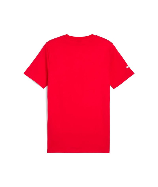Camiseta Puma Ferrari Race Colored,Rosso Corsa,...