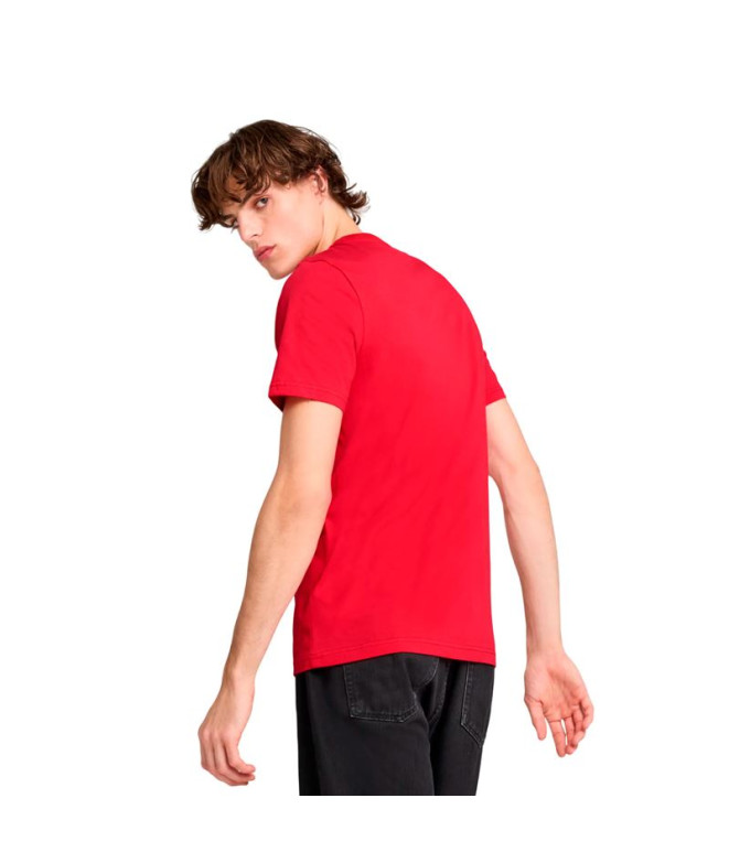 Camiseta Puma Ferrari Race Colored,Rosso Corsa,...