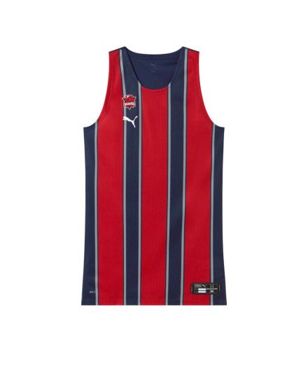 T-shirt de Basket-ball Puma Baskonia Pro Home Je, Marine,...