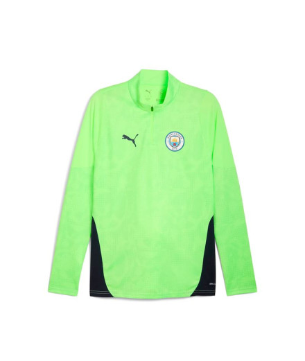 Camiseta de Futebol Puma Manchester City Training 1/4 Zi... Camiseta de Futebol Puma Manchester City Training 1/4 Zi...
