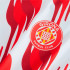 Camiseta de Fútbol Puma Girona F.C. Prematch Ss White-Red Infantil