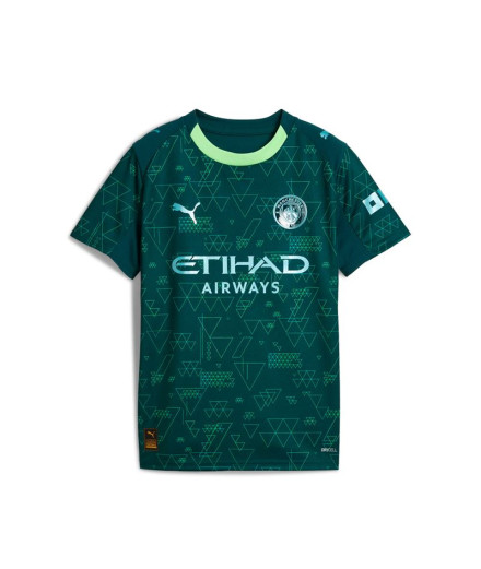 Camiseta de Futebol Puma Manchester City 4Th ReplicaGreen... Camiseta de Futebol Puma Manchester City 4Th ReplicaGreen...