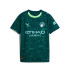 Camiseta de Fútbol Puma Manchester City 4Th ReplicaGreen Terrain Infantil