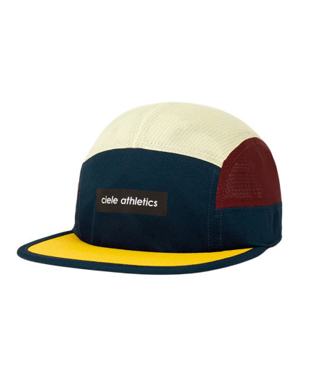 Boné Ciele GOCap-Field-IconicBar-DeepSpace Granate/Beige Boné Ciele GOCap-Field-IconicBar-DeepSpace Granate/Beige