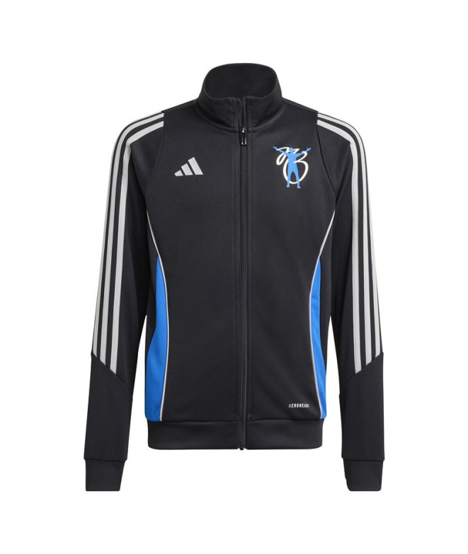 Chaqueta de Fútbol adidas Jb Tr Infantil Negro
