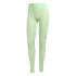 Mallas de Fitness adidas Hyg Rib 1/1 L Mujer Verde