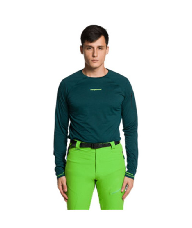 Camiseta Trangoworld Trx2 Evo Long Hombre Verde...