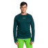 Camiseta Trangoworld Trx2 Evo Long Hombre Verde Oscuro
