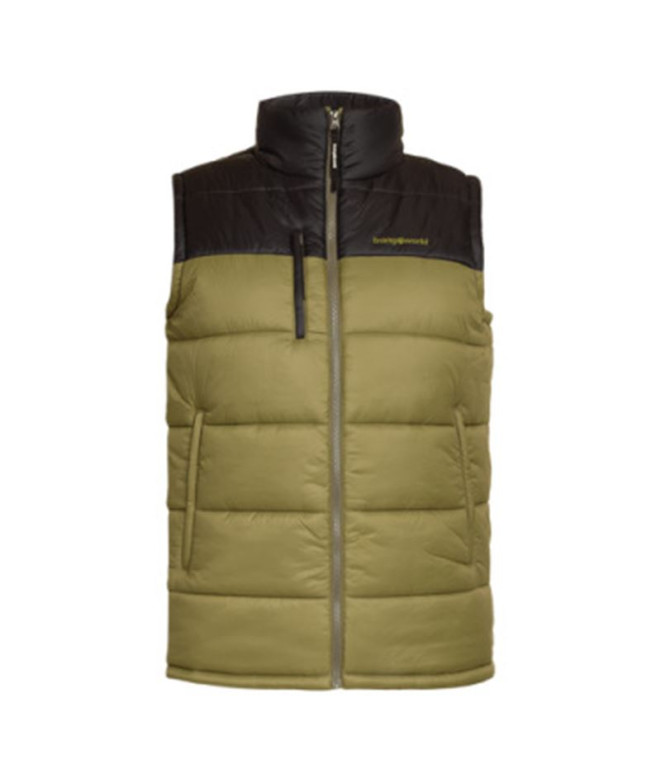 Chaleco Trangoworld Warren Hombre Verde/Negro