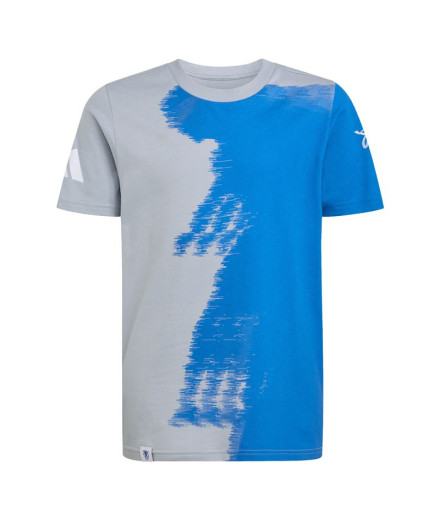 Camiseta de Futebol adidas Jb Cw Tee Homem Cinza Camiseta de Futebol adidas Jb Cw Tee Homem Cinza