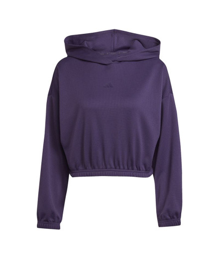 Moletom de Fitness adidas Mo Cover-Up Mulher Preto Moletom de Fitness adidas Mo Cover-Up Mulher Preto