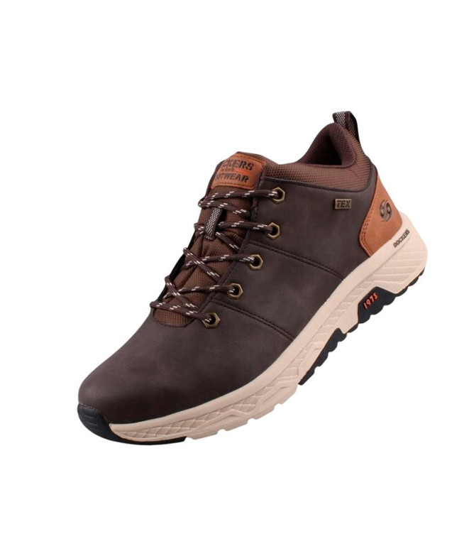 Sapatilhas Dockers Rocky Homem Castanho Escuro