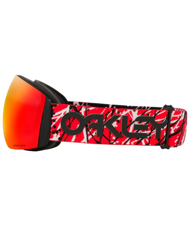 Masque de Ski Oakley Flight Deck L Rouge Eddie