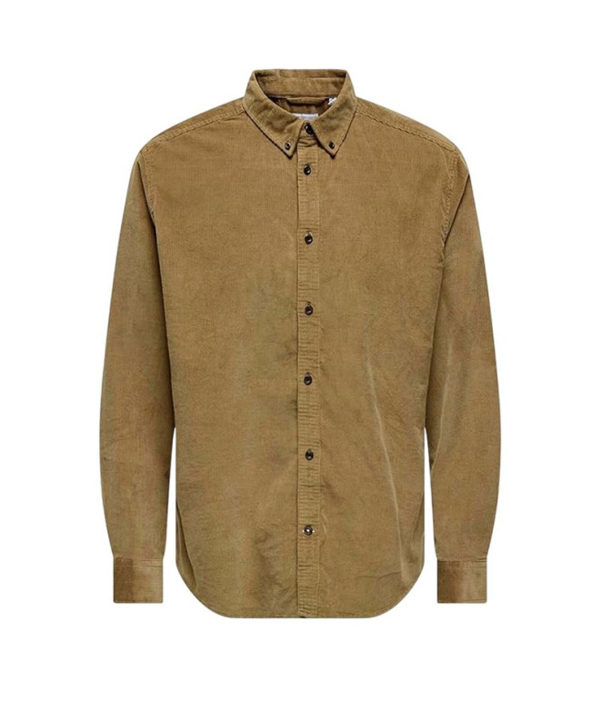 Camisa Only & Sons Onsmichael 18W Reg Cord...