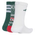 Calcetines adidas Gfx Crew 3Pp Verde/Blanco