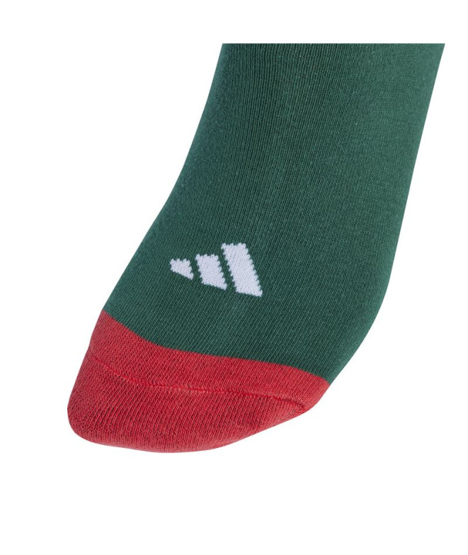 Calcetines adidas Gfx Crew 3Pp Verde/Blanco