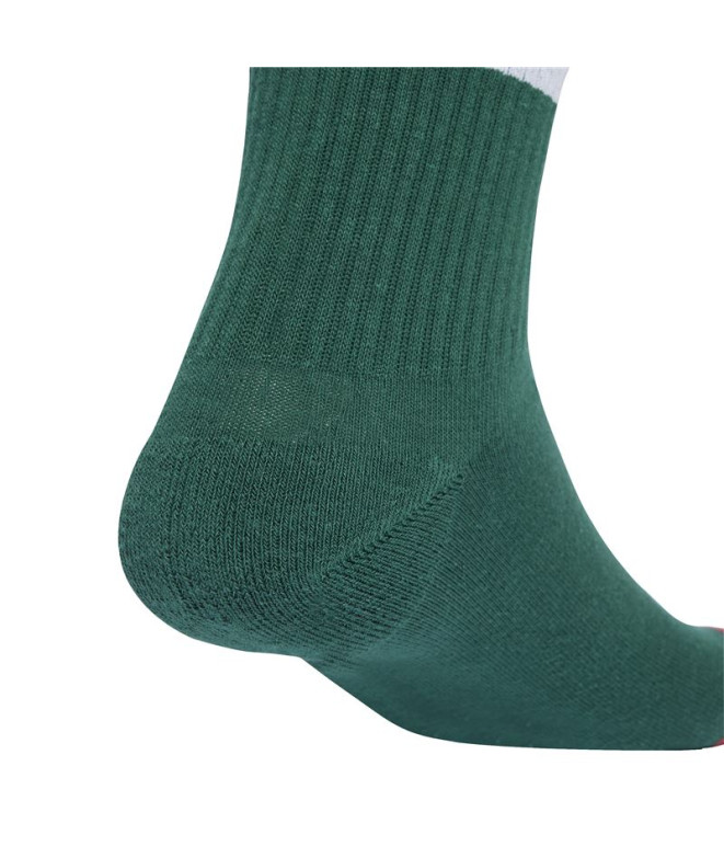 Calcetines adidas Gfx Crew 3Pp Verde/Blanco