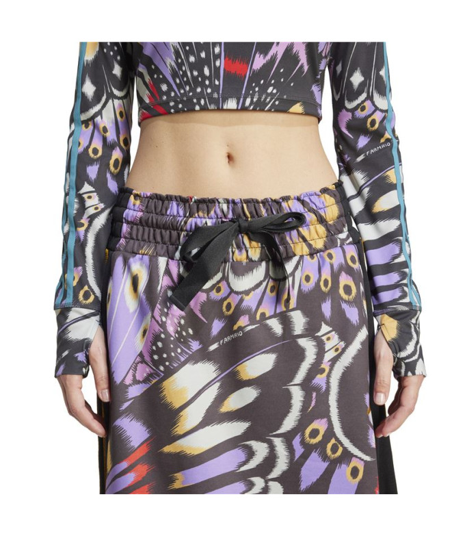 Falda de Fitness adidas Farm Prm Skirt Mujer Negro