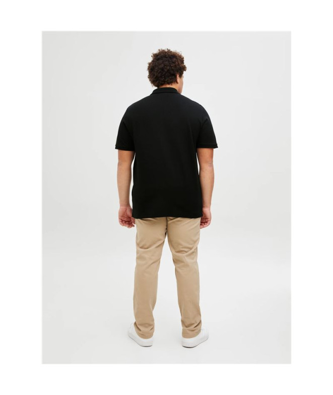 Polo Jack and Jones Jjeaustin Black Hombre