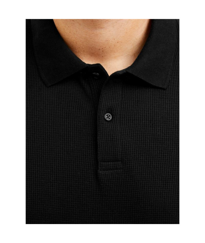 Polo Jack and Jones Jjeaustin Black Hombre