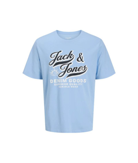 T-shirt Jack and Jones Jjelogo Ss Oneck 2 Col Chambray... T-shirt Jack and Jones Jjelogo Ss Oneck 2 Col Chambray...