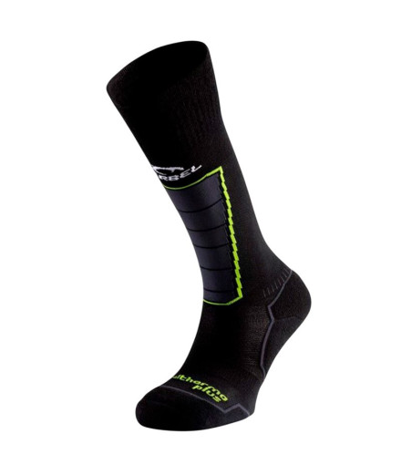 Chaussettes de Trail Lurbel Yamana Six Noir/Pistache