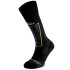 Calcetines de Trail Lurbel Yamana Six Negro/Pistacho