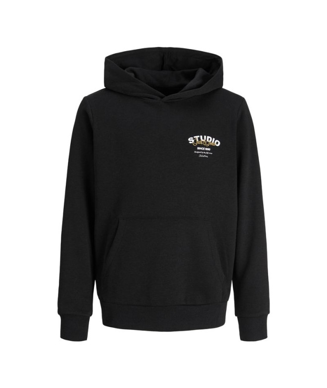 Sudadera Jack and Jones Jjyuki Black Infantil