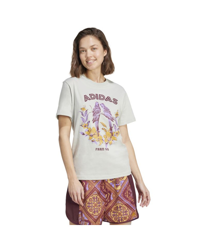 Camiseta de Fitness adidas Farm Gfx Tee 2 Mujer...