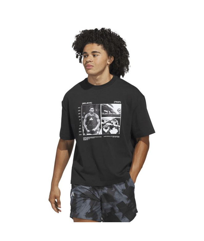 T-shirt de Basket-ball adidas Anted Gfx Tee 2...