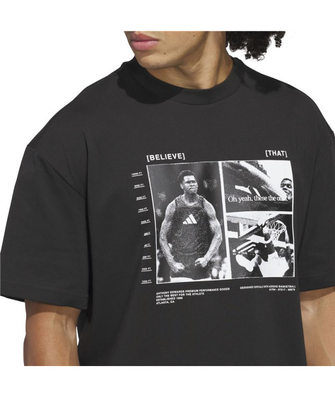 T-shirt de Basket-ball adidas Anted Gfx Tee 2...