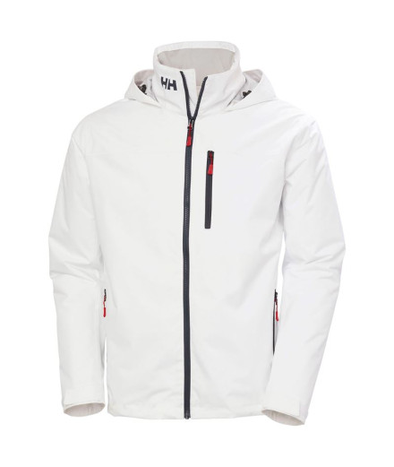 Chaqueta Helly Hansen Crewed Midlayer Hombre Blanco Chaqueta Helly Hansen Crewed Midlayer Hombre Blanco