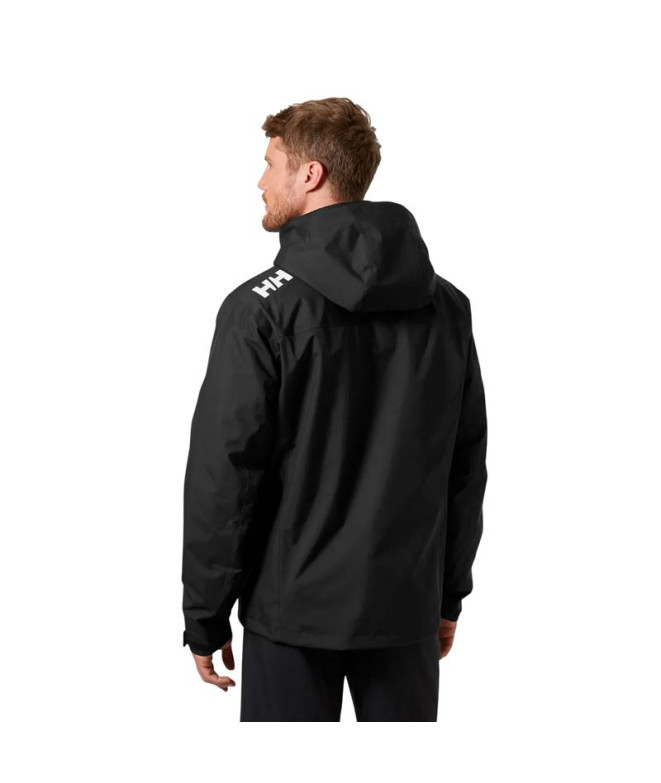 Chaqueta Helly Hansen Crewed Midlayer Hombre Negro