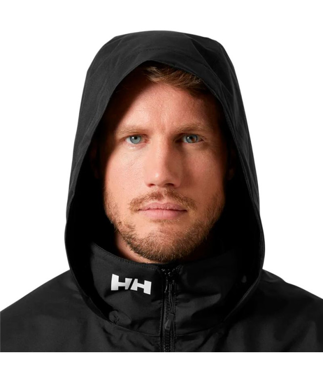 Chaqueta Helly Hansen Crewed Midlayer Hombre Negro