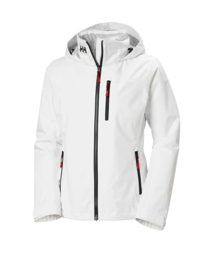 Casaco Helly Hansen Crewed Midl Mulher Branco Casaco Helly Hansen Crewed Midl Mulher Branco