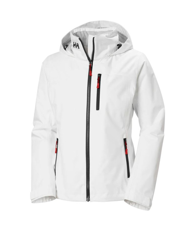 Casaco Helly Hansen Crewed Midl Mulher Branco