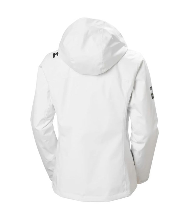 Casaco Helly Hansen Crewed Midl Mulher Branco