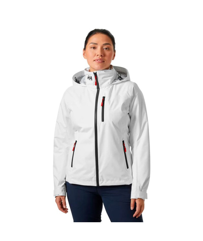 Casaco Helly Hansen Crewed Midl Mulher Branco