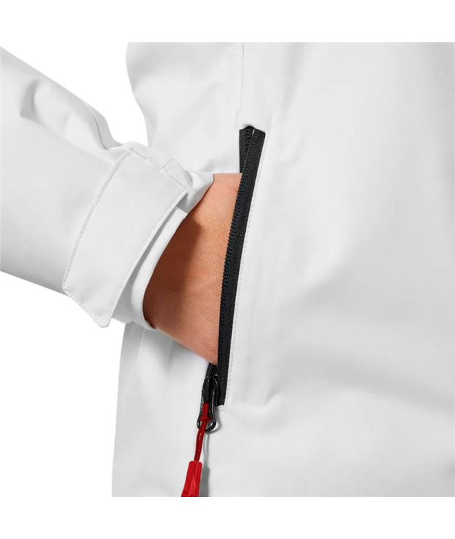 Casaco Helly Hansen Crewed Midl Mulher Branco