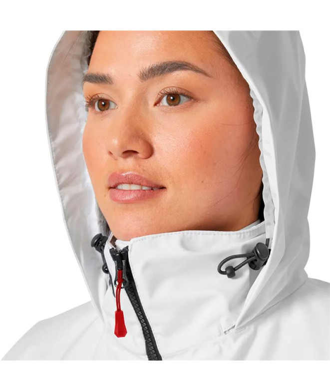 Casaco Helly Hansen Crewed Midl Mulher Branco