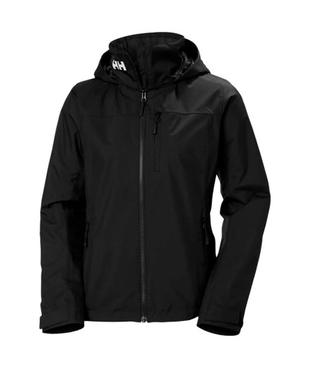Casaco Helly Hansen Crewed Midl Mulher Preto Casaco Helly Hansen Crewed Midl Mulher Preto